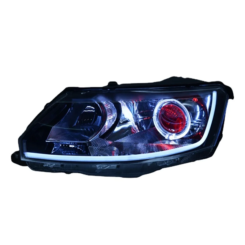 Car modified xenon headlights for 2013-2019 Skoda Rapid Spaceback headlight assembly modified lens xenon lamp led bifocal lens