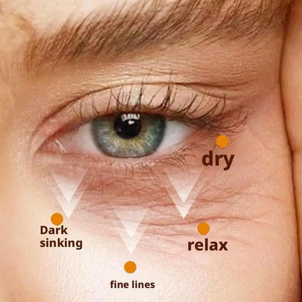 VC Lutein Eye Serum Anti Aging Removes Dark Circles Dullness Eraser Eye Bag Essence Fade Fine Line Brighten Eye Roller Ball