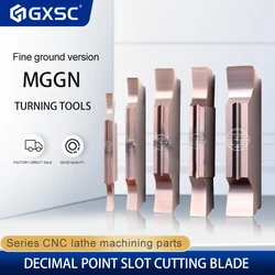 MGGN100 150 200 250 300 400 500 600 JM High Quality Decimal Point Grooving Blades CNC Lathe Carbide Inserts Metal Turning Tools