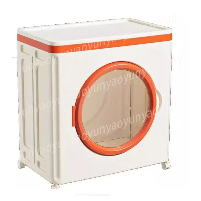 

Новый складной шкаф для хранения, пылезащитный, большой вместимости, корзина для игрушек, бытовой органайзер для одежды на колесиках