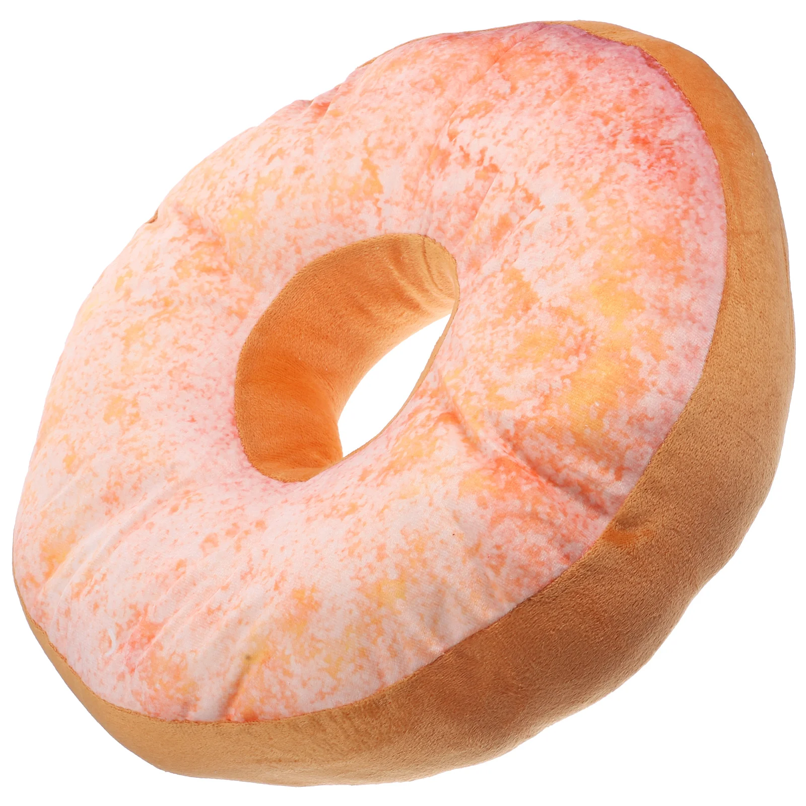 

Donut Throw Pillow Cosy Seat Back Cushion Stuffed Doughnut Cushion Soft Comfortable Home Office Car Decor 40cm