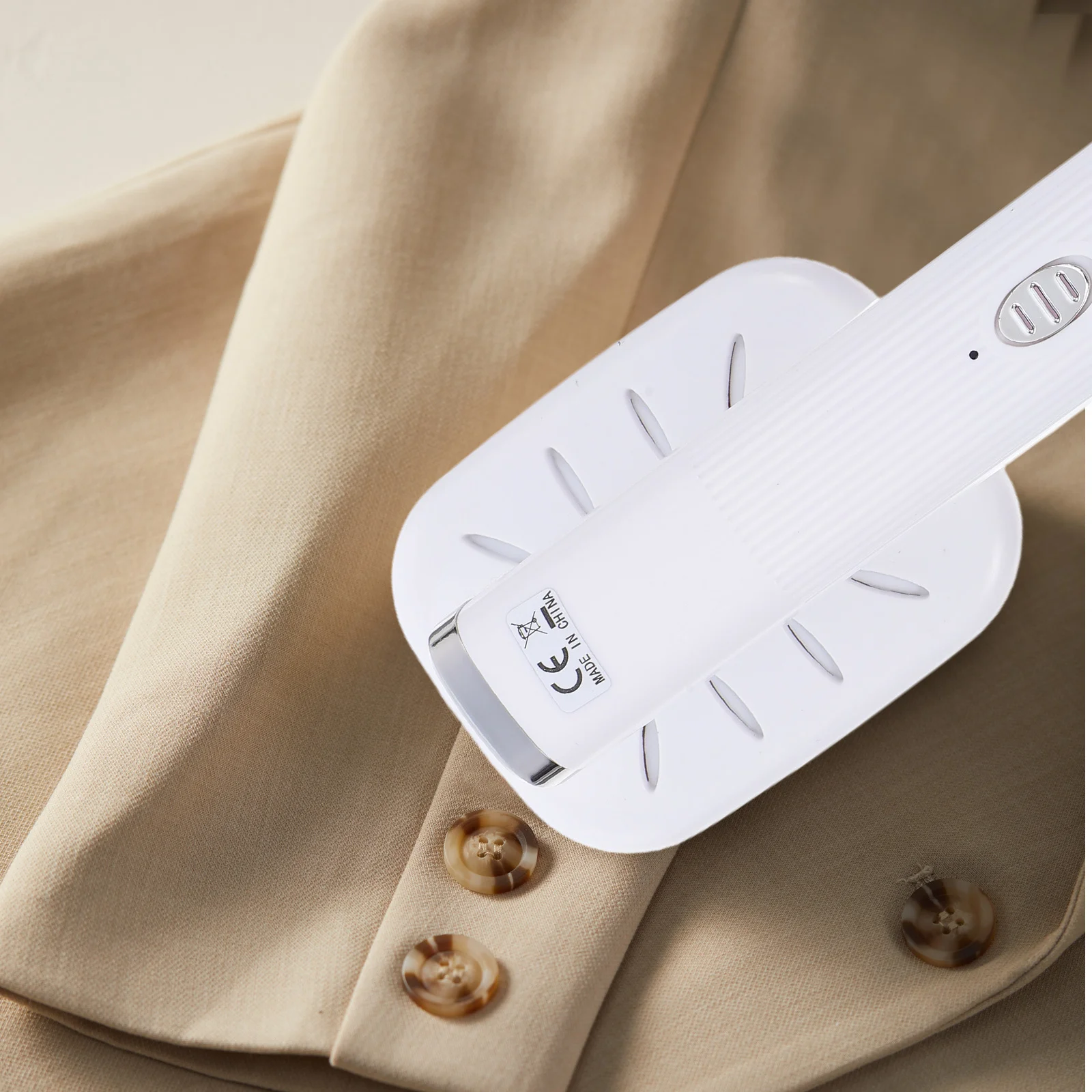 

1pc Mini Handheld Iron Usb Portable Lightweight Travel Garment Steamer Compact Aluminum Alloy Wet Ironing For Home Rv