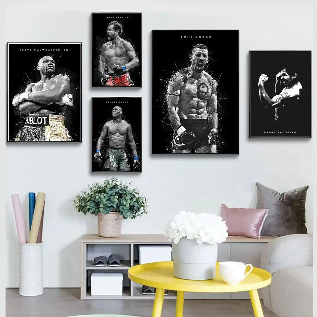 Sports Pop Boxing Star Movie Yuri Boyka Pacquiao Poster Prints Canvas Wall Art for Living Room Home Decor