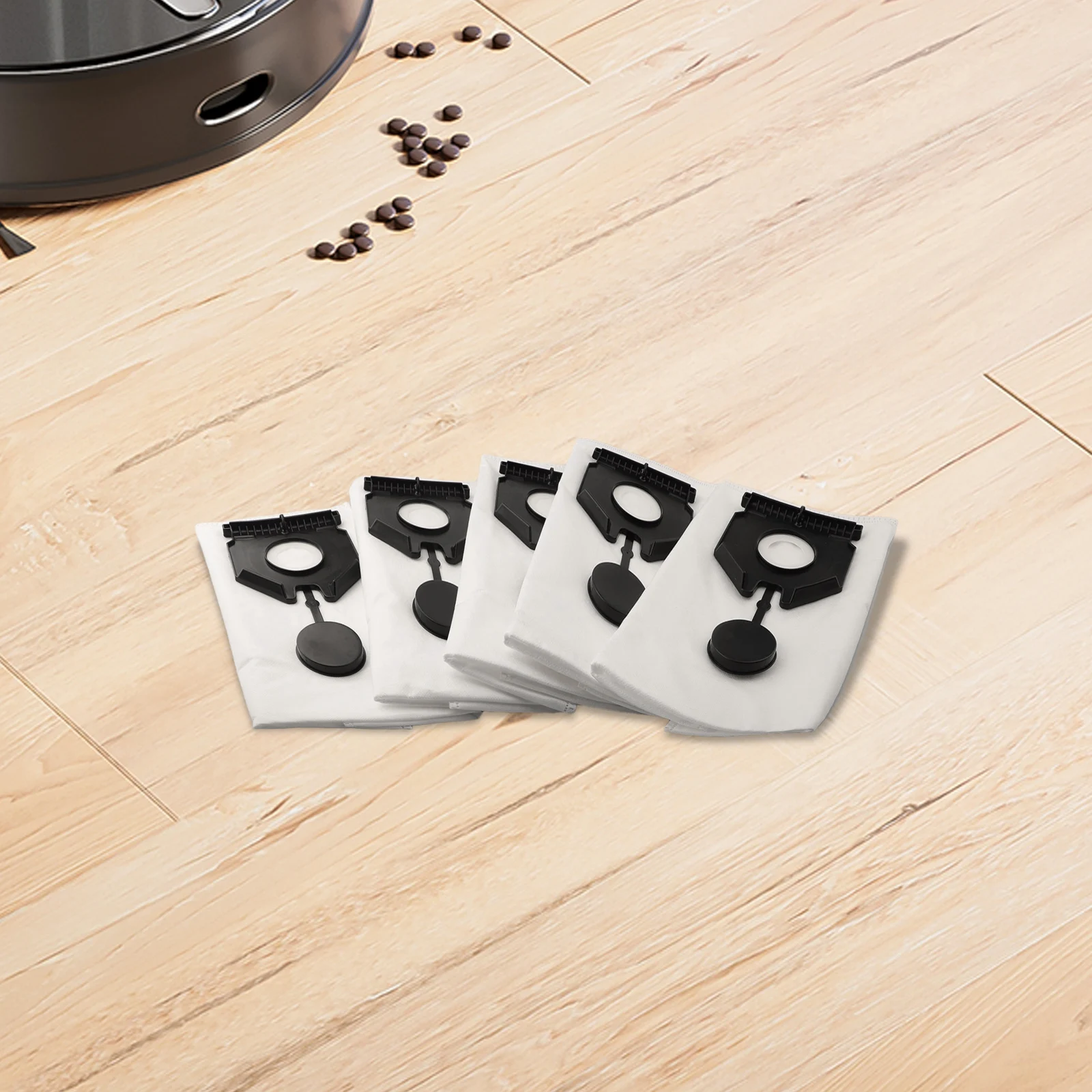 

Brand New Dust Bags Vacuum Parts Dust Bag Kit Easy To Install For Karcher NT30 NT40 Non-woven Fabric Replacement Parts