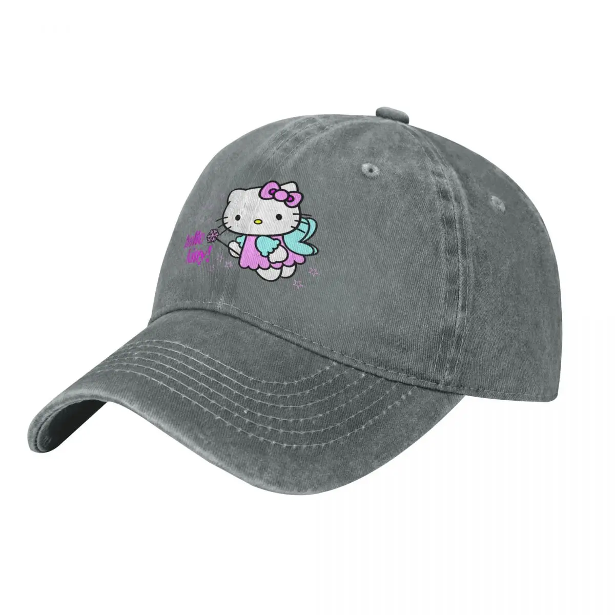 Summer Cap Sun Visor Disney Cats Hip Hop Caps Hello Kitty Cowboy Hat Peaked Hats