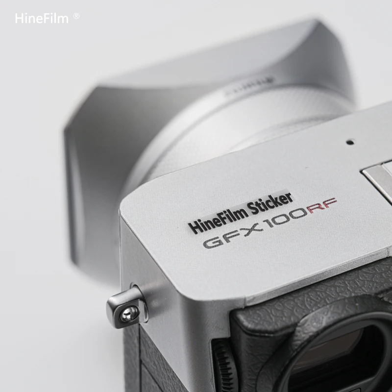 Kulit Hinefilm untuk Fuji GFX100RF Kamera Kulit Penutup Bungkus Stiker Transparan untuk Fujifilm GFX100 RF Kulit Pelindung Bening