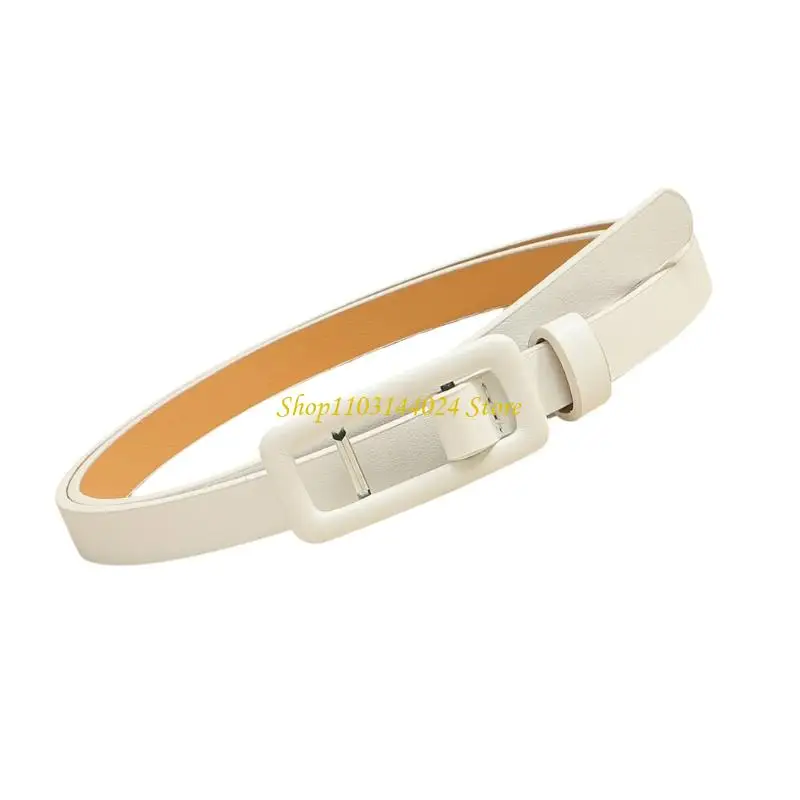 N5KE أنيقة قابلة للتعديل حزام الخصر الجلود للنساء خفيفة تصميم رقيقة لتصميم رفي