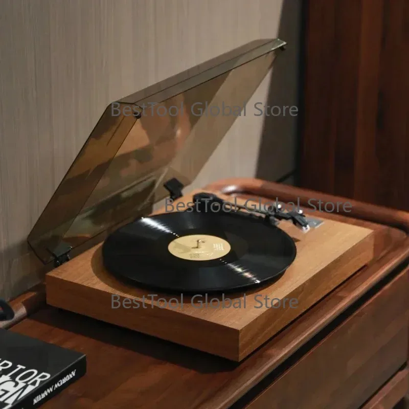 Durable and of high quality Vinyl record player retro phonograph stereo integrated bluetooth speaker gift