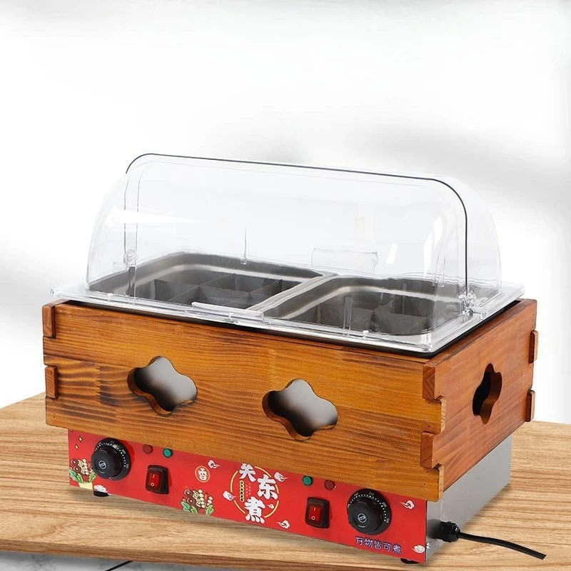 Commercial plug-in Oden cooking machine | Intelligent temperature control | Large capacity | Gourmet commercial