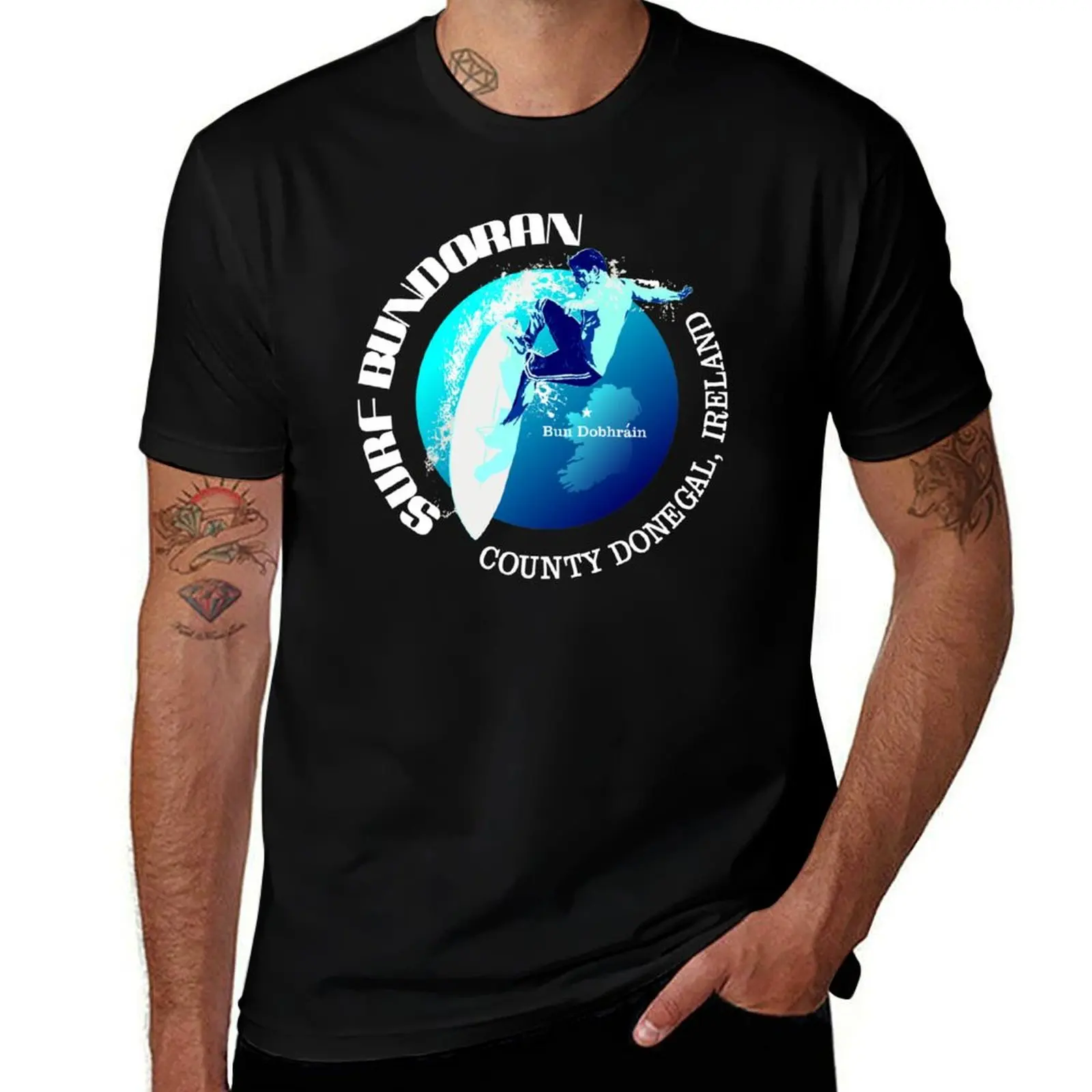 

Surf Bundoran (SRF) T-Shirt t shirts for man graphic tees cotton t shirts high quality