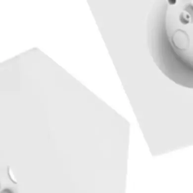 2Pcs White Plastic Ceiling For Fan Mounting Bracket Box FB900 For Arched Ceilings Up To 80 Degrees Angle Support 70lbs