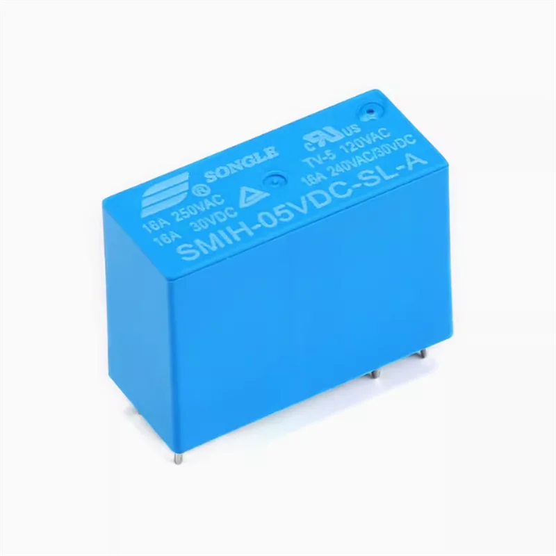 10 Stück SMIH-05VDC-SL-A, SMIH-12VDC-SL-A, SMIH-24VDC-SL-A DIP-6 16A Neues Leistungsrelais SMIH-05V/12V/24VDC-SL-A