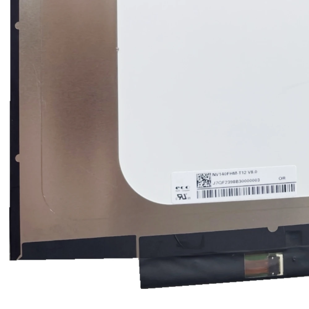 

NV140FHM-T12 14.0 inch IPS Matrix 1920x1080 Laptop LCD Screen Panel Display