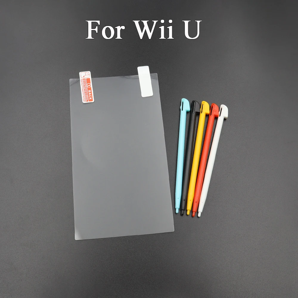 Für NDS NDSL NDSi XL für 2DS New 3DS XL LCD-Bildschirm Schutzfolie Oben Unten Transparente Schutzabdeckung & Touchpen – Detail 5