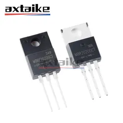 10 pz MBR20200 20A 200V MBRF20200CT MBR20200CT 20200CT TO-220 DIP Transistor raddrizzatori a barriera Schottky diodo Schottky