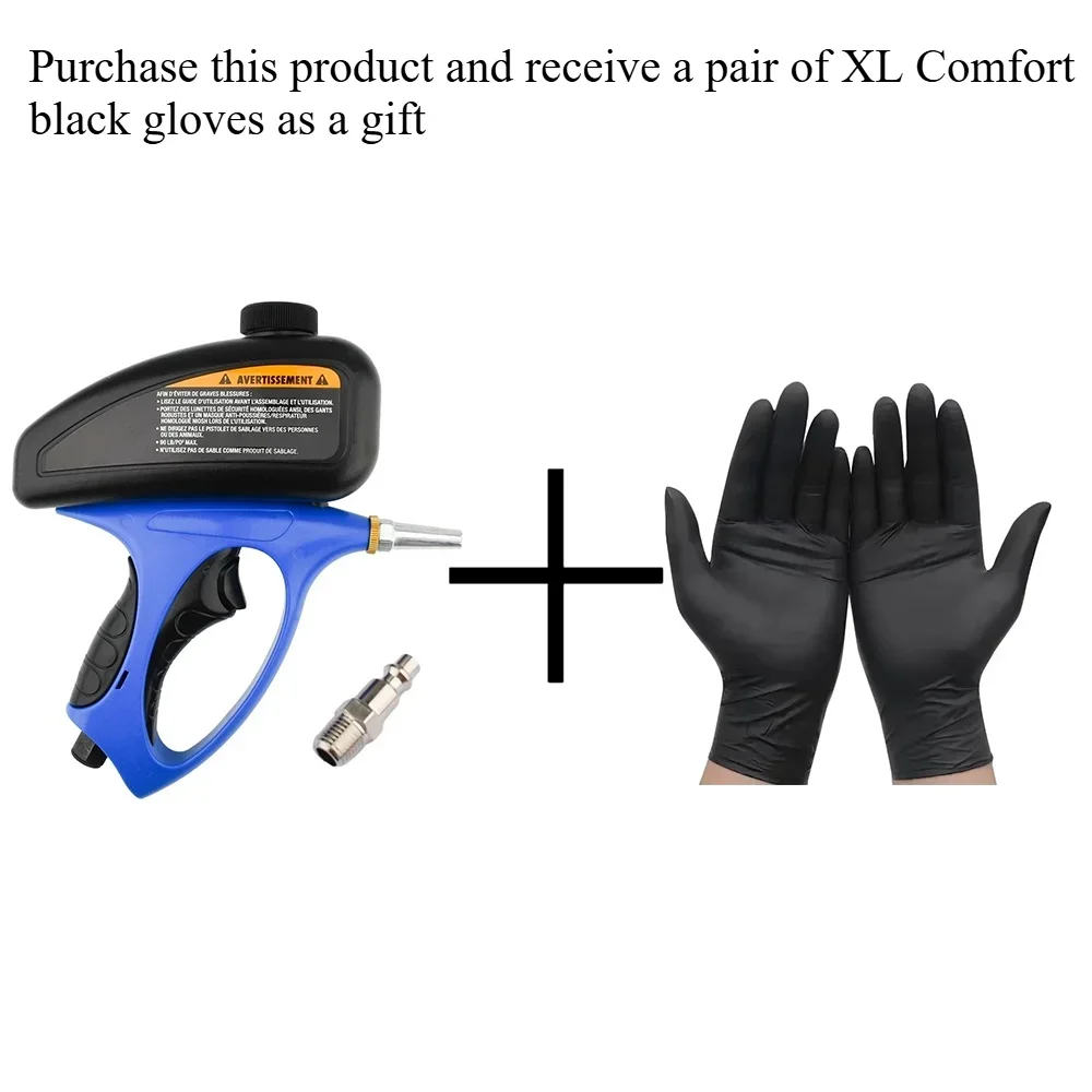 

Ручной гравитационный бластер 90 фунтов на квадратный дюйм, портативный распылитель песчаной краски, пневматический электроинструмент для защиты от ржавчины, воздушный пистолет высокого давления