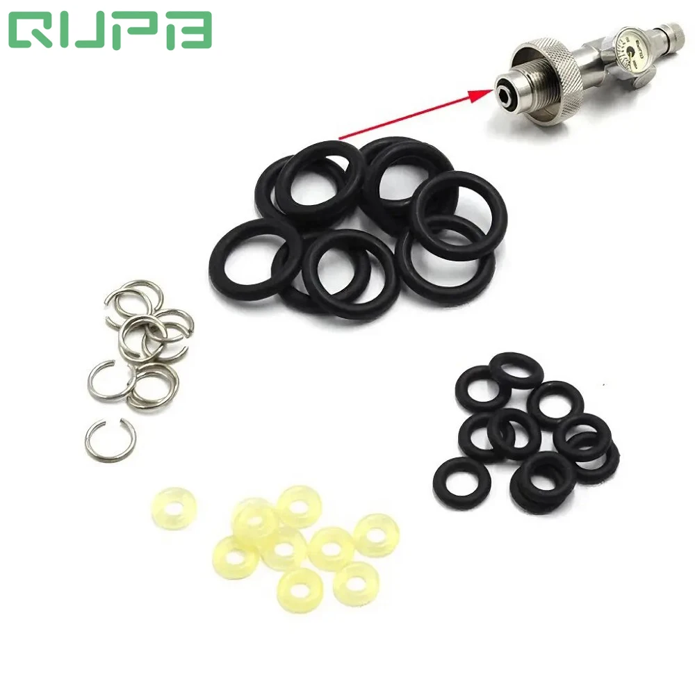 

HPA Fill Station Orings Spare Parts PU Rubber Catch Clip Combination 10pcs of Each Type