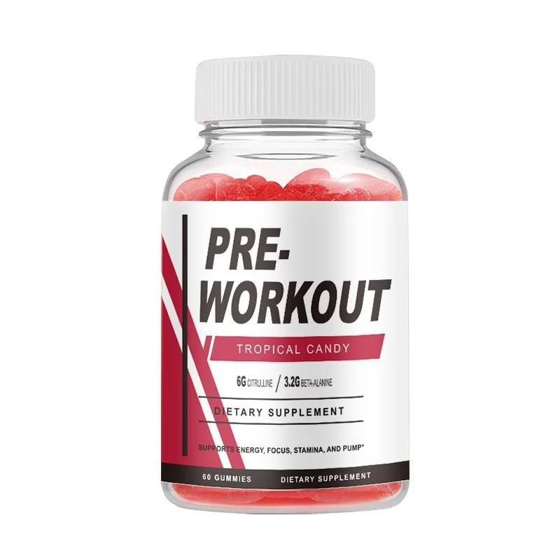 

Премиальные жевательные конфеты для предварительных тренировок, 60 шт. — формула повышения энергии, поддержка концентрации, интенсивная тренировка выносливости