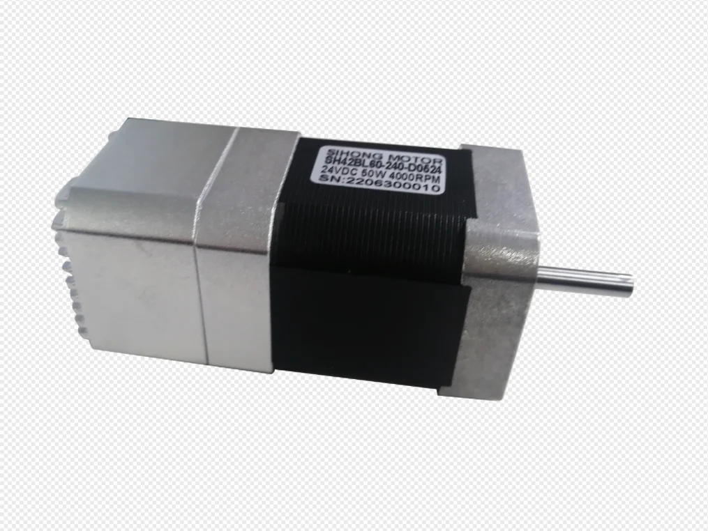 思衡モーター工場 42mm 0.1nm DCサーボモーター 24V 48VDC Canopen統合型BLDCモータードライバー（アブソリュートエンコーダ17ビット付き）