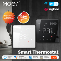 MOES WiFi/ZigBee Smart Thermostat Temperature Tuya Controller For Water/Gas Boiler/Electric Heating Support Alexa Google Home