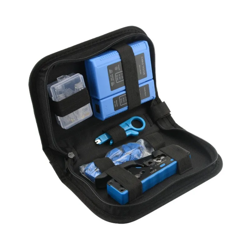 

Многофункциональные клещи для обжима сетевого кабеля Cat7, обжимные клещи для коннекторов RJ45 с сквозным отверстием для изготовления Ethernet-кабелей