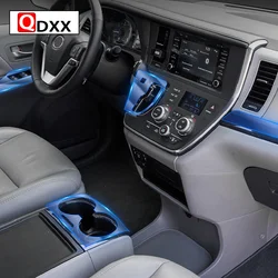For Toyota Sienna 2017-2021Car Interior Center console Transparent TPU Protective film Anti-scratch Repair film Accessorie Refit