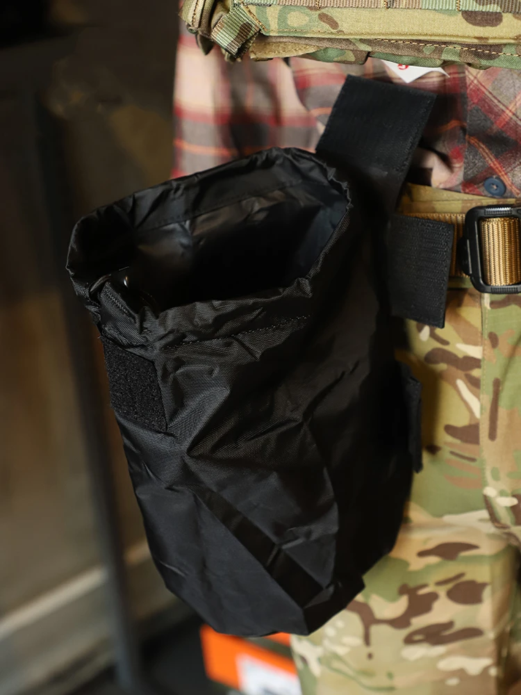 Tactical Waist Pack Can Be Folded Outdoors Molle Storage Recycling Bag Can Be Worn With A Belt