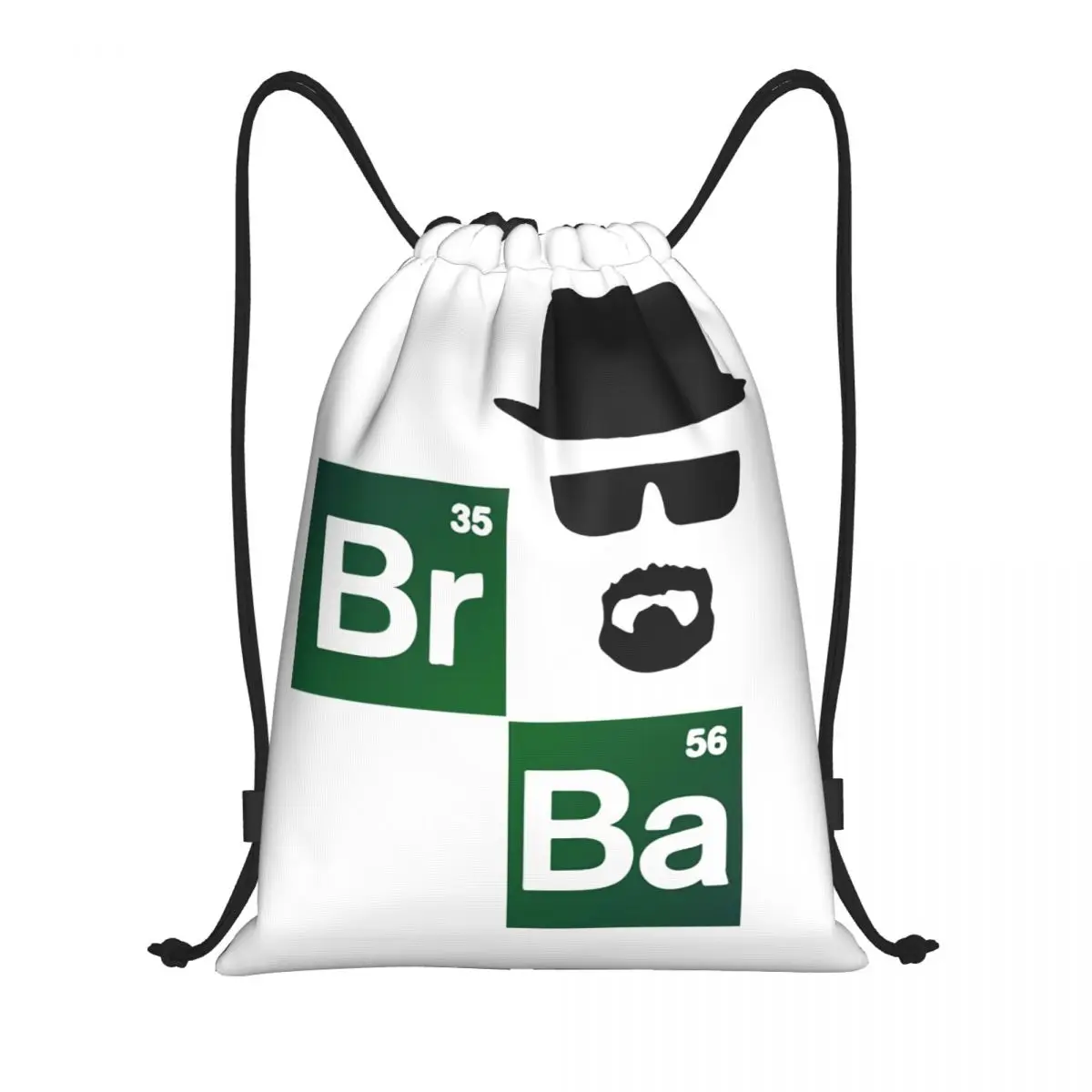 

Breaking Bad Drawstring Backpack Sports Gym Sackpack String Bags for Hiking