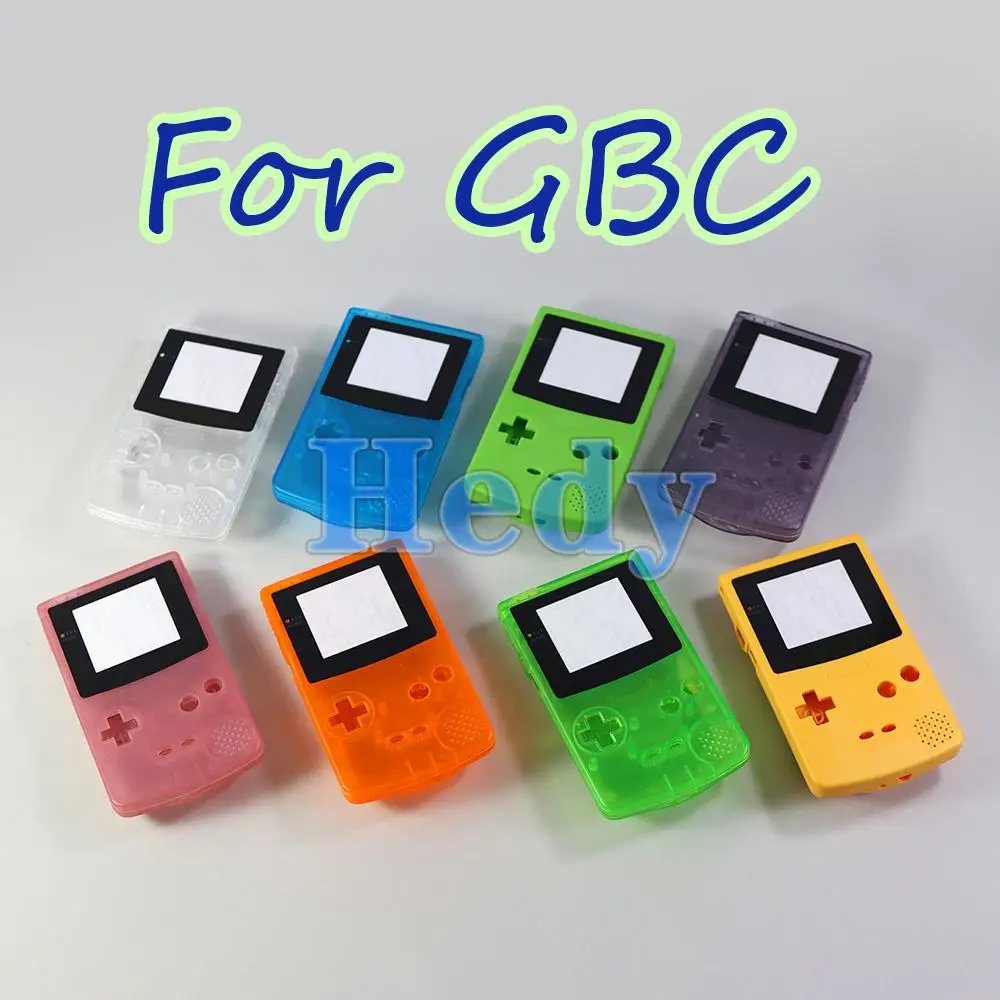 

10sets Plastic Game Console Shell Case For Gameboy Color Classic Game Console Shell Case For GBC Housing Shell With Buttons