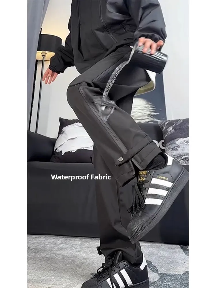Pantalones de Invierno Harbin Impermeables y Resistentes al Frío, Forrados con Fleece, Pantalones Cargo para Hombre y Mujer, Resistentes a Frío Extremo, -40 Grados Abajo de Cero
