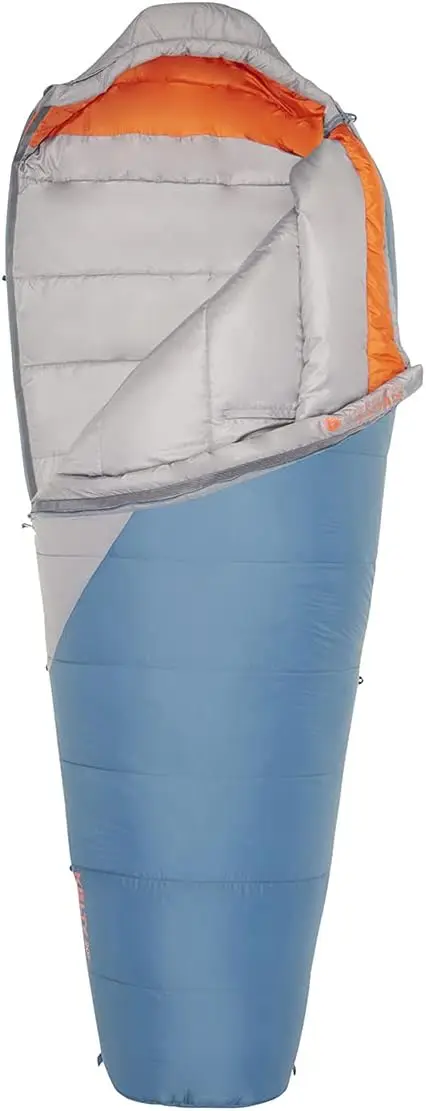 Synthetic Fill 20 Degree Backpacking Sleeping Bag – Compression Straps, Stuff Sack Included