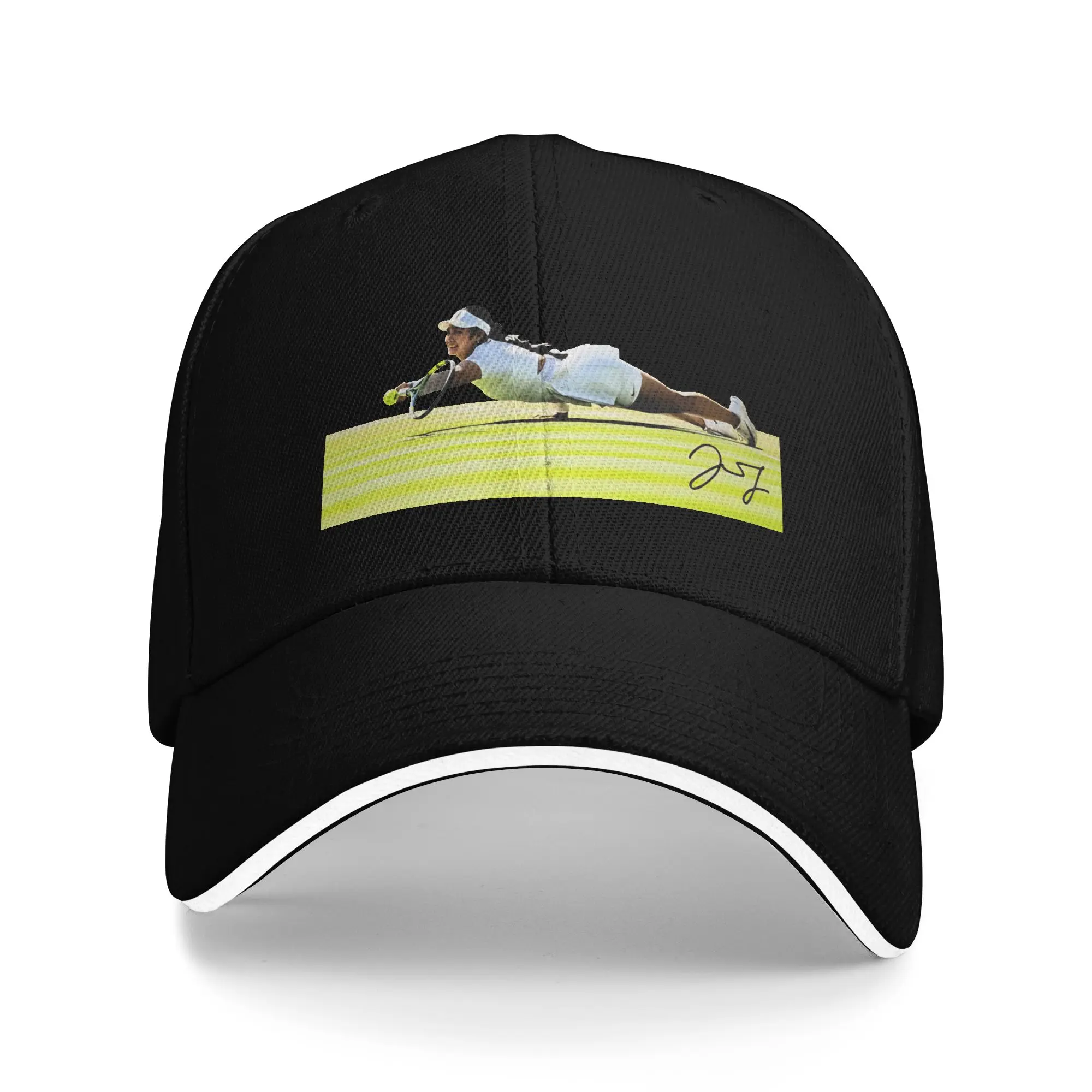 Alexandra Eala Dive Save Signature Casual Baseball Cap Trucker Hat Sunscreen Hip Hop Hats Unisex-Teens Fitted Baseball Caps