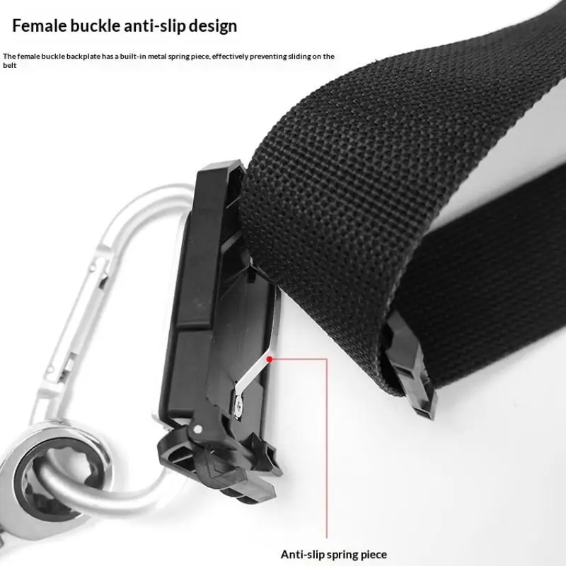 -1Pcs Universal Waist Insulation Tape Folding Hanging Buckle Tool Hook Electric Tools Parts Electrician Specific Hanging Buckle