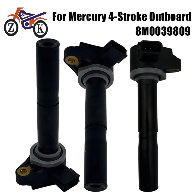 

1 шт. мотоциклетная катушка зажигания для Ford Mercury Verado, подвесной двигатель 200 225 250 275 HP TATA 4-T, карандашная катушка для подвесного двигателя 8M0039809