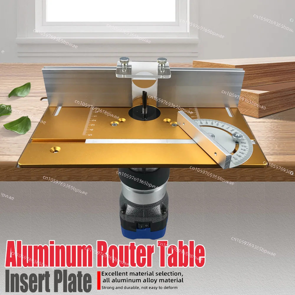 Multifunctional Lifting Workbench Woodworking Engraving Machine Flip Board Chamfer Trimmer Slotting Auxiliary Tool