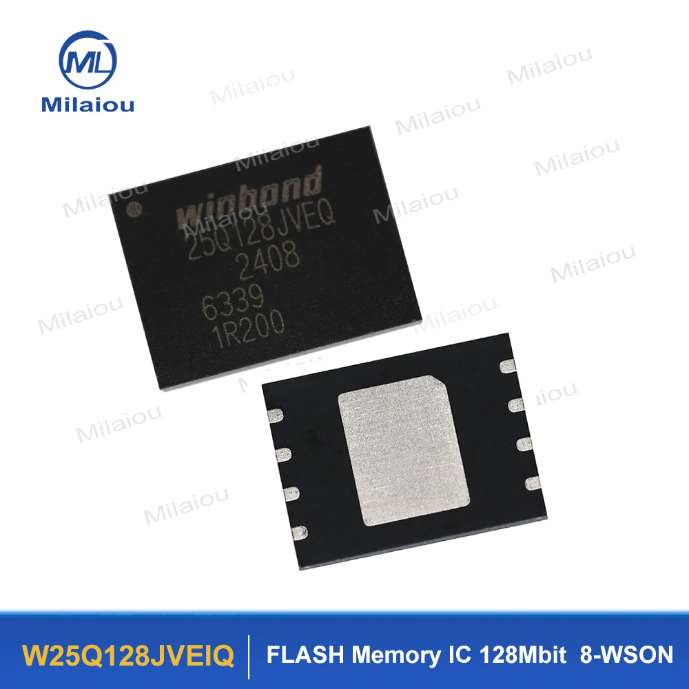 

IC Chip Flash Memory W25Q128J 128M-bit Serial W25Q128JVEIQ Brand New