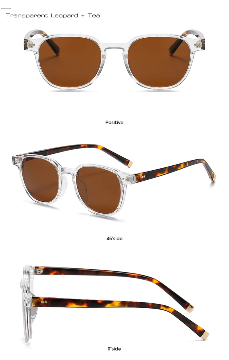 SHAUNA Retro Platz Frauen Polarisierte Sonnenbrille Mode Nieten Dekoration Männer Punk Fahren Sonnenbrille Shades UV400 – Detail 9