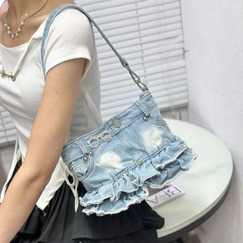 

Fashionable Crossbody Bags for Woman Shoulder Bag Versatile Purse and Handbags Denim Designer Bag Fashion Trend Сумка Женская