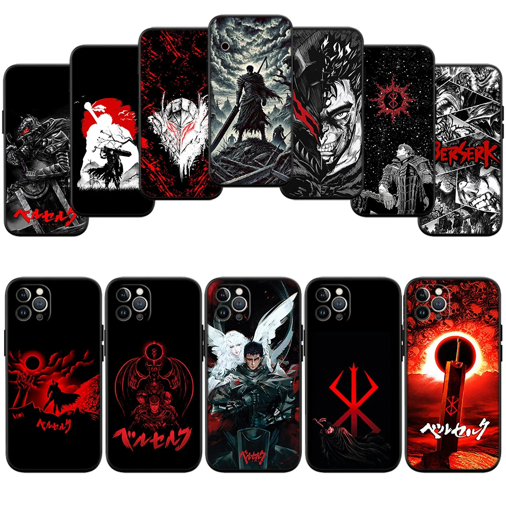 Étui RA5 B-Berserks G-Guts pour Motorola Edge 60 60s 70 G86 G56 G54 E14 G04S G45 G54 G64 S30 S50 X30 X40 X50 Ultra Pro Power