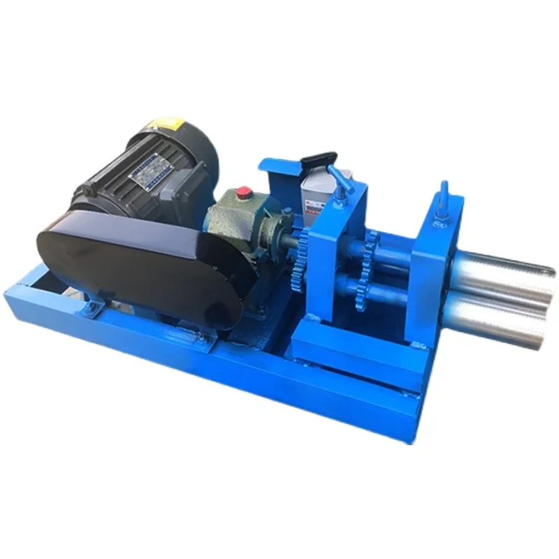 Manual flat iron rolling machine, can roll 3mm thickness, probe type bending machine, small steel bar rolling machine