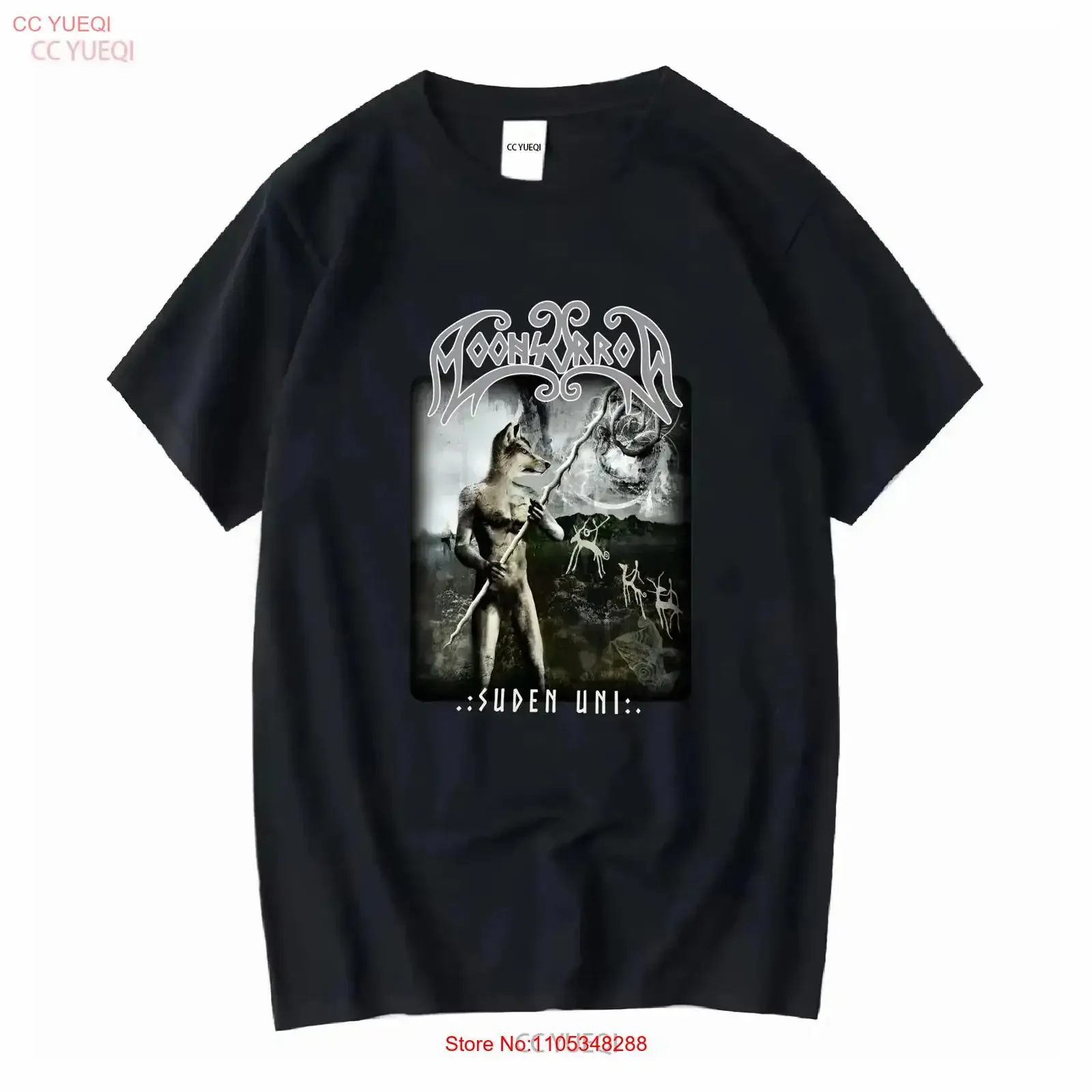 Moonsorrow Suden Uni T shirt Size XL In Great Preowned Condition Black Metal vintage Washed Casual Top For Everyday Wear Soft