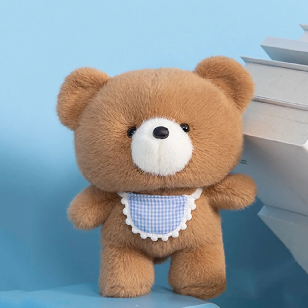 Decoração de mesa macio pequeno urso brinquedo de pelúcia cão animal de estimação boneca de pelúcia animal dos desenhos animados bonito urso de pelúcia boneca meninos meninas