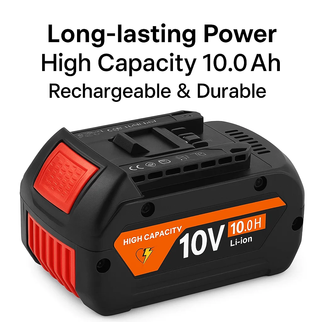 

18V 10.0Ah Battery Original for Bosch 18V Professional GBA GBH GSR GSB BAT618 BAT609 BAT620 Replacement Battery