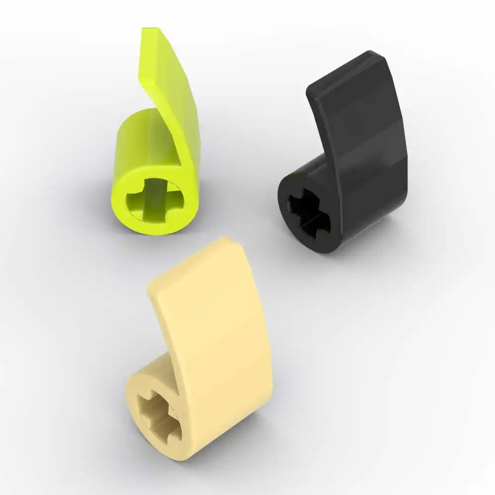 MOC 10PCS Panel Curved 89679 2x1x1 Building Blocks Kit High-Tech House Castle Part Bricks Particle Toys Children Birthday Gifts