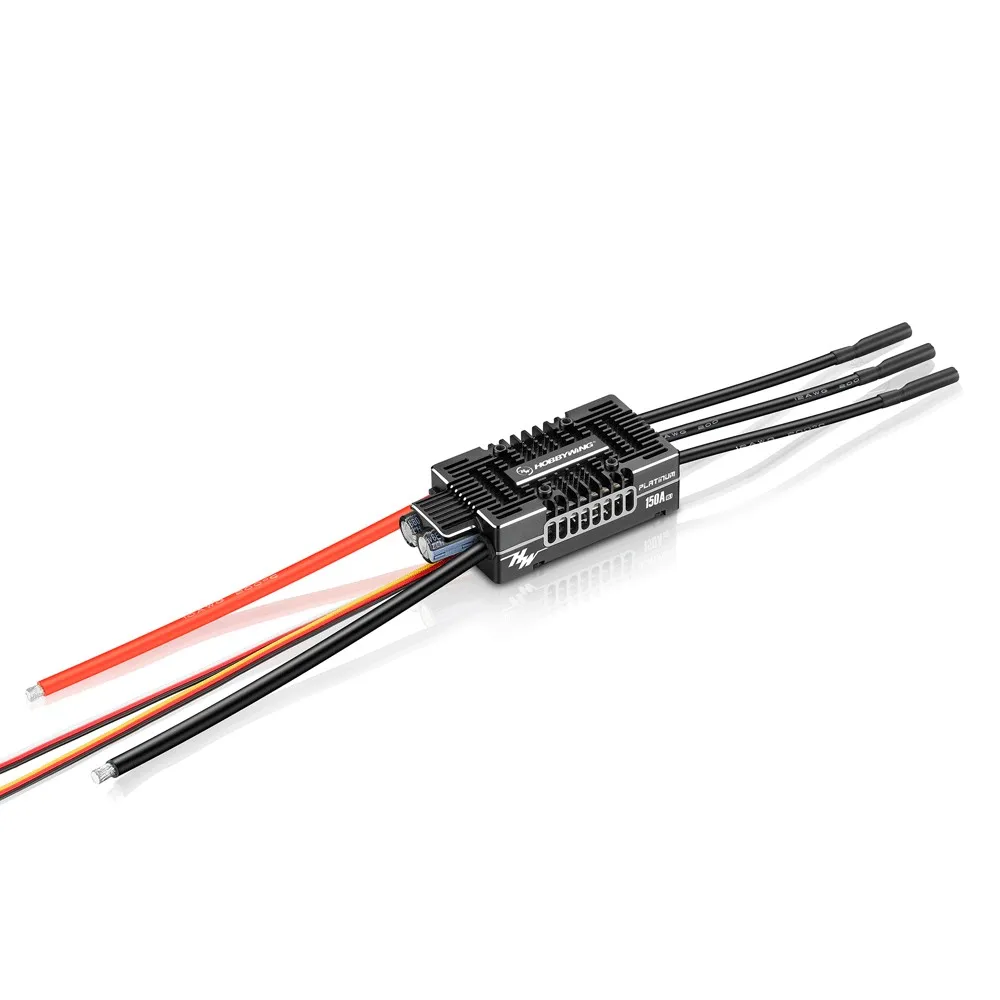 HobbyWing RC Drone Aereo Elicottero Ad Ala Fissa Brushless ESC Platino V5 150A/120A/80A Controllo Elettrico della Velocità Commutabile BEC