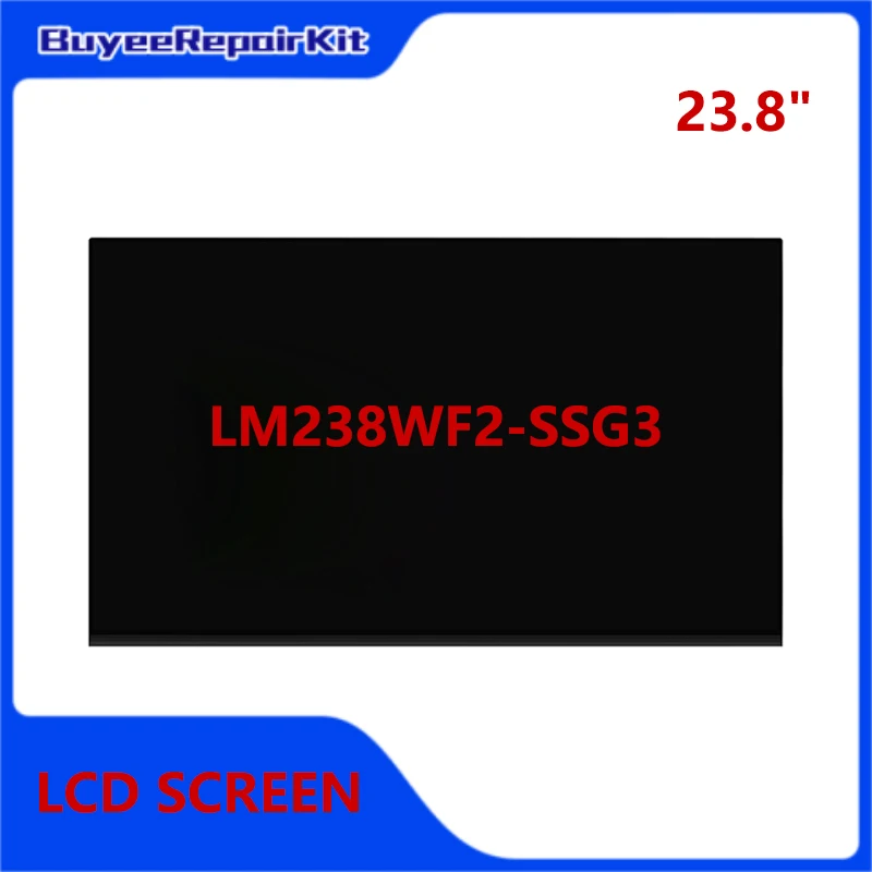 

90-95New Original 23.8" 1920x1080 30 Pins LM238WF2-SSG3 LCD Display Screen Plane Mirror Non Touch Replacement Testing Works Well