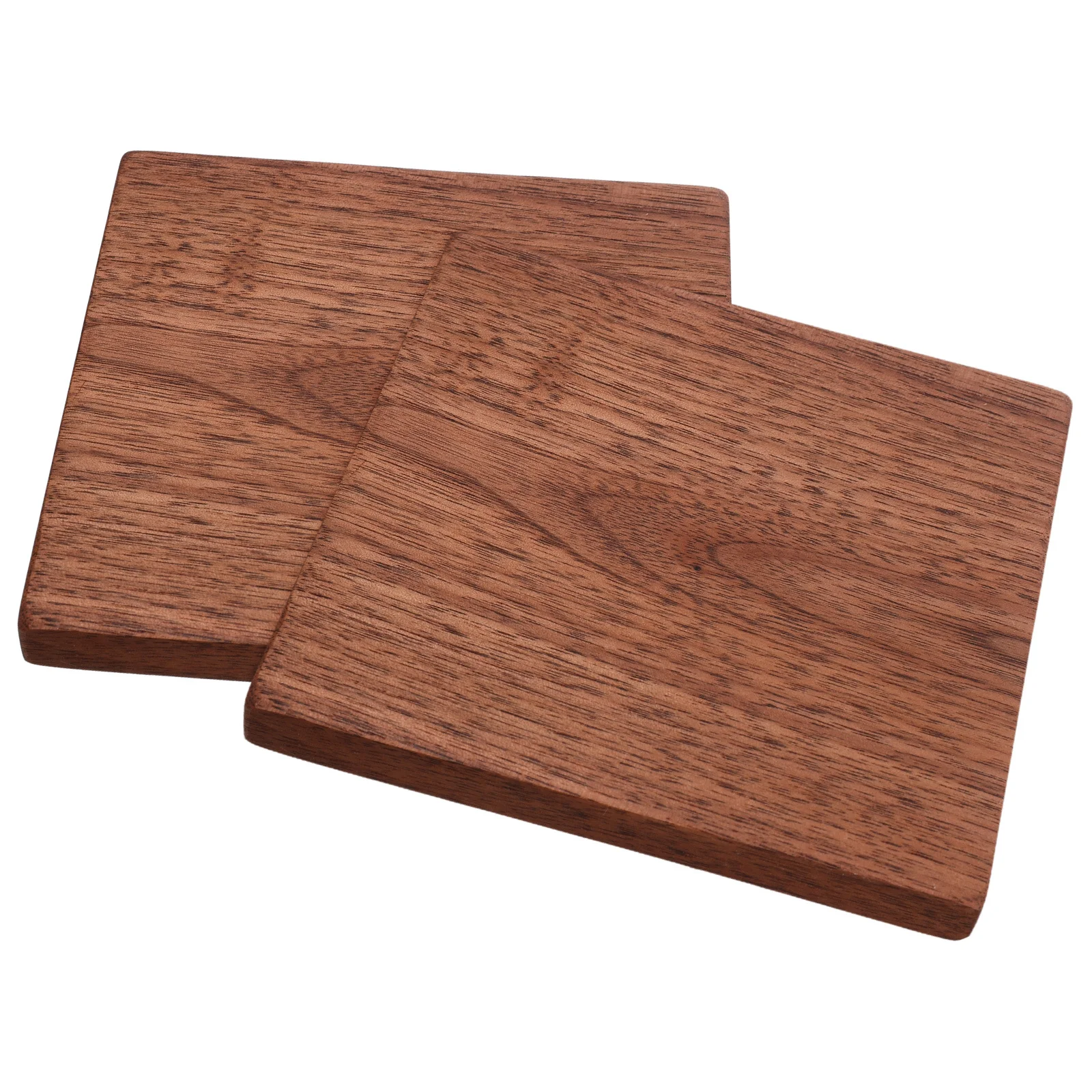 

2Pcs Solid Wood Plank 10x10cm Thick Walnut Hardwood Blocks for Carving DIY Crafts Unfinished Natural Grain Woodworking Projects