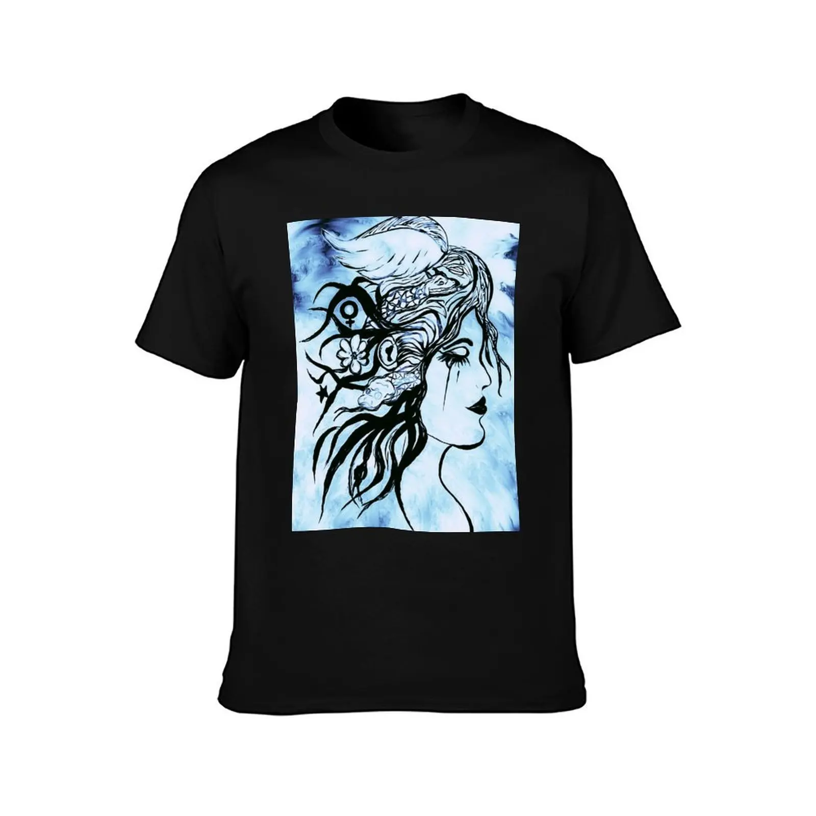 Medusa's daydreams T-Shirt Lightweight Cooling Short Sleeve Tee T-Shirt