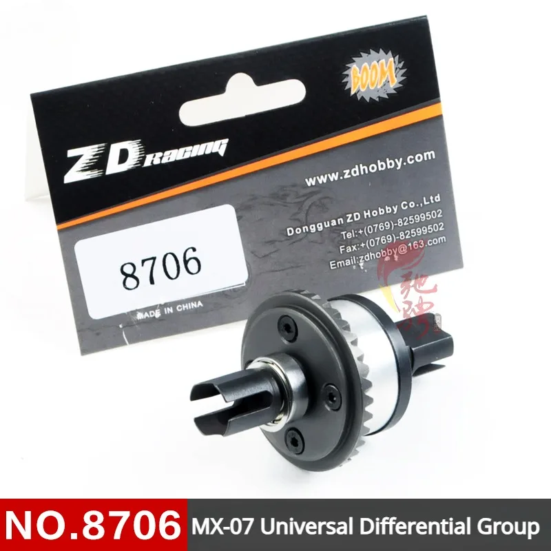 ZD Racing MX-07 RC Car Parts Differential Group Front and Rear