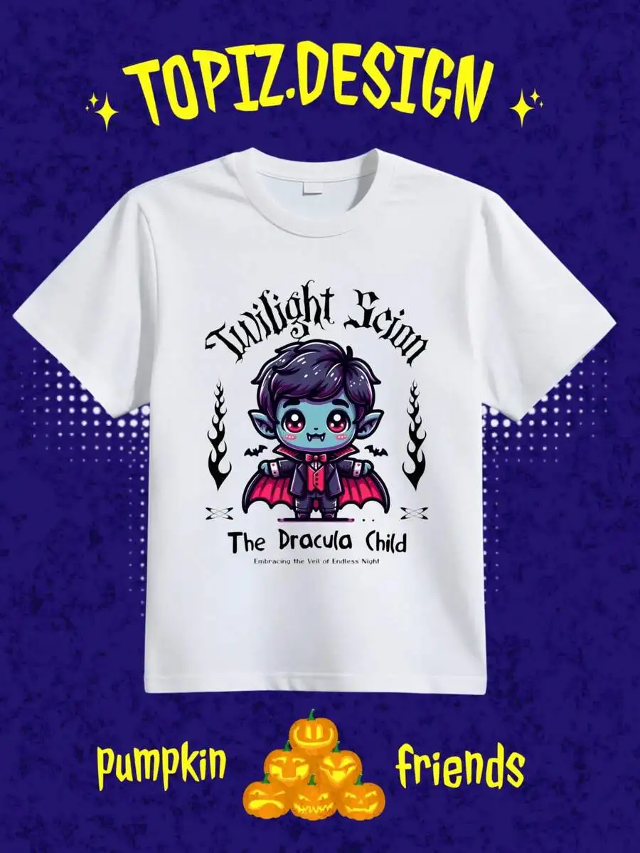 

Женская футболка, с принтом Дракулы из фильма «Сумерки», костюм на Хэллоуин, повседневный топ с коротким рукавом для весны/лета